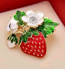 Strawberry pin brooch for sale  Sulphur Springs