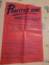 Affiche sncf vacances d'occasion  Saint-Flour