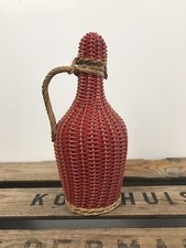 Bouteille tressage rotin d'occasion  Croix