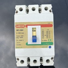 Mem mfl1003 mccb for sale  NOTTINGHAM