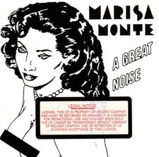 Usado, Marisa Monte - A Great Noise - (CD, Album, Promo) (Very Good Plus (VG+)) comprar usado  Enviando para Brazil