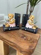 Vintage bookends teddy for sale  SWINDON
