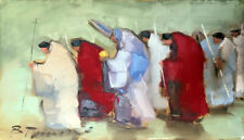 Quadro processione pittore usato  Verona