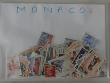 Timbres monaco oblitérés d'occasion  Marmande