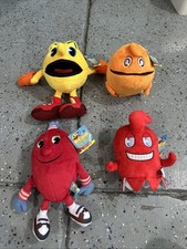 Usado, Pelúcia Pac Man and the Ghostly Adventures Namco espiral Blinky Clyde comprar usado  Enviando para Brazil