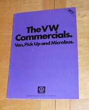 Volkswagen commercial brochure for sale  FAREHAM