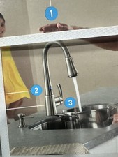 Moen 87359e2srs delaney for sale  Ridgeway