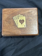 Handcrafted wooden box for sale  Tarpon Springs