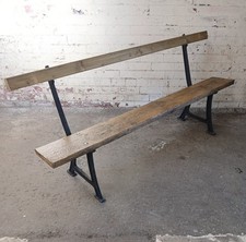 Garden bench castiron for sale  ROSSENDALE