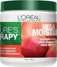 Creme nutritivo para cabelo L’Oréal Mega Moisture Natures Therapy 16 oz comprar usado  Enviando para Brazil