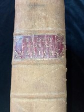 1784 foxe book for sale  LEEDS