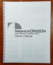Nakamichi dragon cassette for sale  Utica