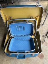 Vintage blue suitcase for sale  Fouke