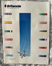 Britannia airways vintage for sale  HARLOW