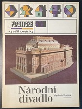 Modellbaubogen narodni divadlo gebraucht kaufen  Würselen