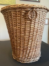 Vintage wicker wastebasket for sale  Mosinee