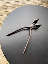 Tesouras de chapa metálica forjadas vintage – Estanho industrial resistente – 31 cm/60 comprar usado  Enviando para Brazil
