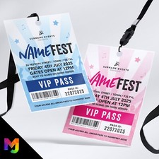 Personalised festival style for sale  DERBY