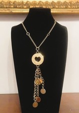 Splendida collana dorata usato  Brescia