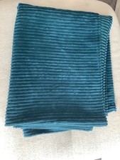Throw teal blue for sale  BRISTOL