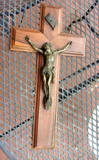Crucifix christ bronze d'occasion  Céret
