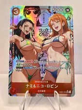 Nami & Nico Robin ONE PIECE Custom Sexy Goddess Waifu Anime Doujin Card comprar usado  Enviando para Brazil