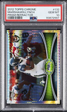 2012 TOPPS REFRATOR DE PRISMA CROMADO #132 MARSHAWN LYNCH 67/216 PSA 10 comprar usado  Enviando para Brazil