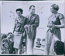 1960 Foto Melda Alber Placas Vp Nixon Observações Para Crianças Surdas Política 6X8, usado comprar usado  Enviando para Brazil