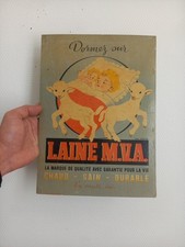 Laine carton publicitaire d'occasion  Louviers
