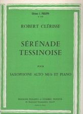 Sérénade tessinoise saxophon d'occasion  Domont