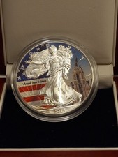 Silbermünze american eagle gebraucht kaufen  Eching