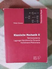 Greiner klassische mechanik gebraucht kaufen  Zwickau