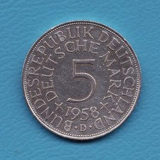 1958 silberadler selten gebraucht kaufen  Kissing