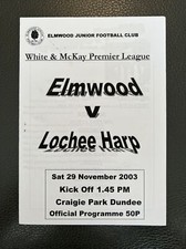 29.11.2003. elmwood lochee for sale  TELFORD