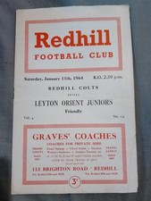 Redhill colts leyton for sale  BOLTON