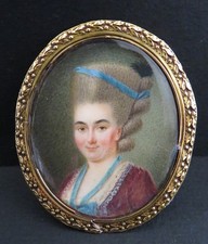 Miniature xviiieme. femme d'occasion  Pont-sur-Yonne