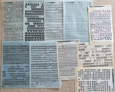 letraset transfers for sale letraset transfers for sale STANFORD-LE-HOPE