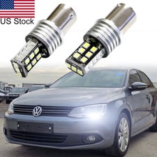 Usado, Lâmpadas DRL luz diurna branca para 2011-2017 VW Jetta 2 peças 1156 LED 6000K comprar usado  Enviando para Brazil