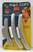 Vintage Ponta Top Onda Clipes On Disp Card Tip Top Prod Co Omaha Neb Store Stock comprar usado  Enviando para Brazil