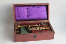 Ancien microscope laiton d'occasion  Seyssel