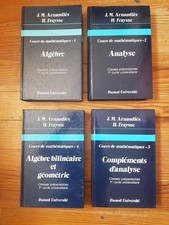 Cours mathématiques tomes d'occasion  Le Pecq