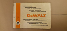 Dewalt industrial radial for sale  CAERPHILLY