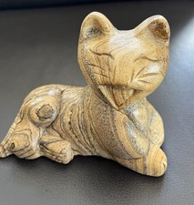 Steinfigur katze liegend gebraucht kaufen  Lindlar