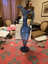 Vase bleu murano d'occasion  Paris X