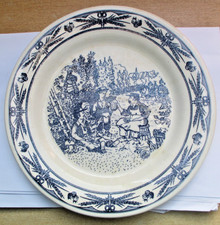 Assiette superbe ancienne d'occasion  Perros-Guirec