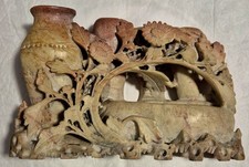 Chinese soapstone brush for sale  HOLT