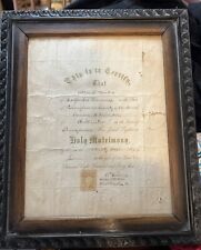 Antique framed 1866 for sale  Kemblesville