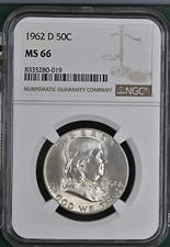 1962 franklin half for sale  Charleston