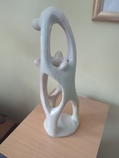 Cream soapstone abstract for sale  NORTHAMPTON