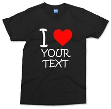 Camiseta Texto Personalizada Amor Personalizada Qualquer Própria Estampa Festa de Despedida de Solteiro de Galinha Presente de Aniversário comprar usado  Enviando para Brazil